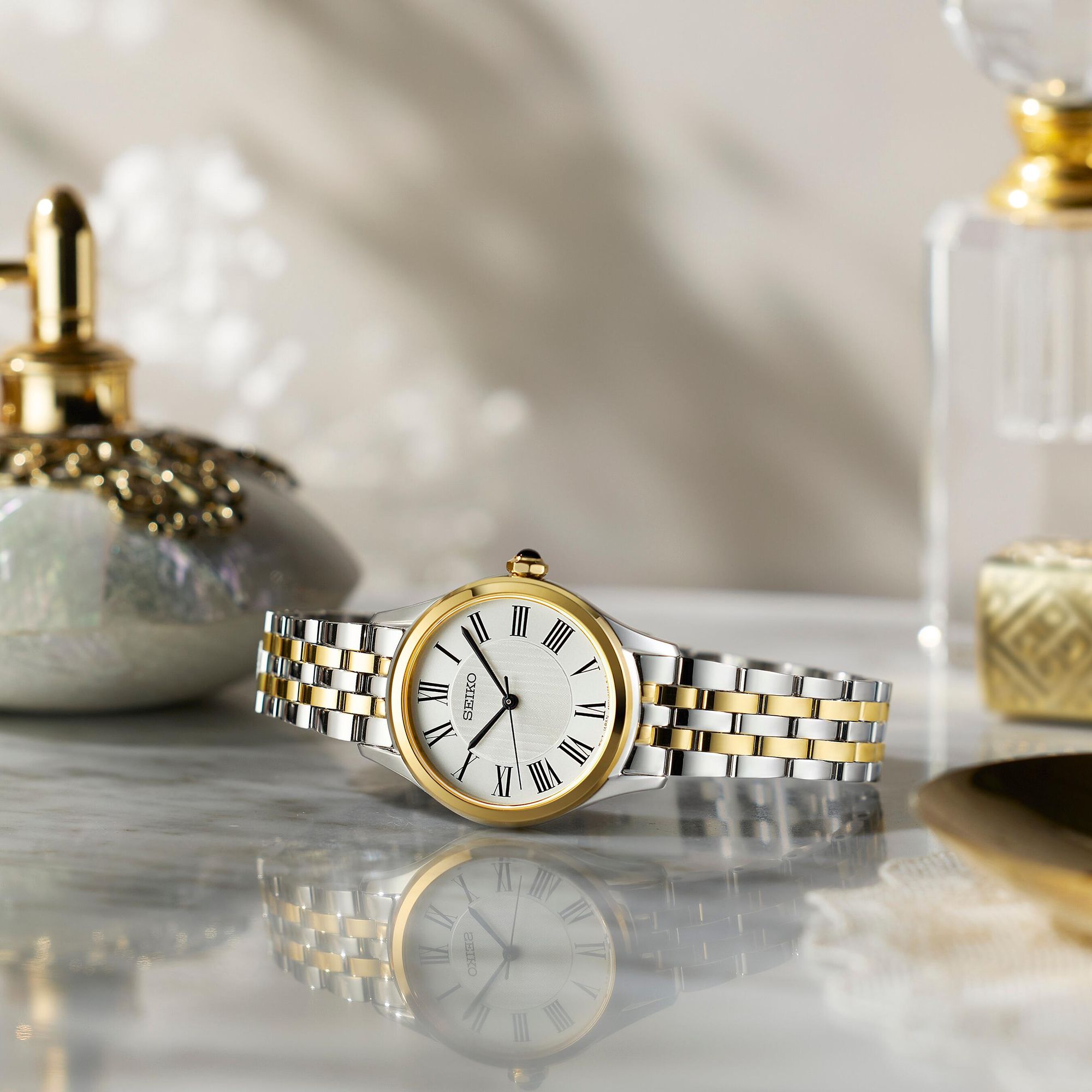 Relógio Seiko Classic Two-Tone para Senhora