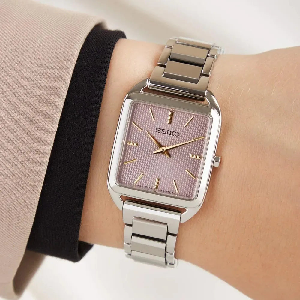 Relógio Seiko Classic Square para Senhora