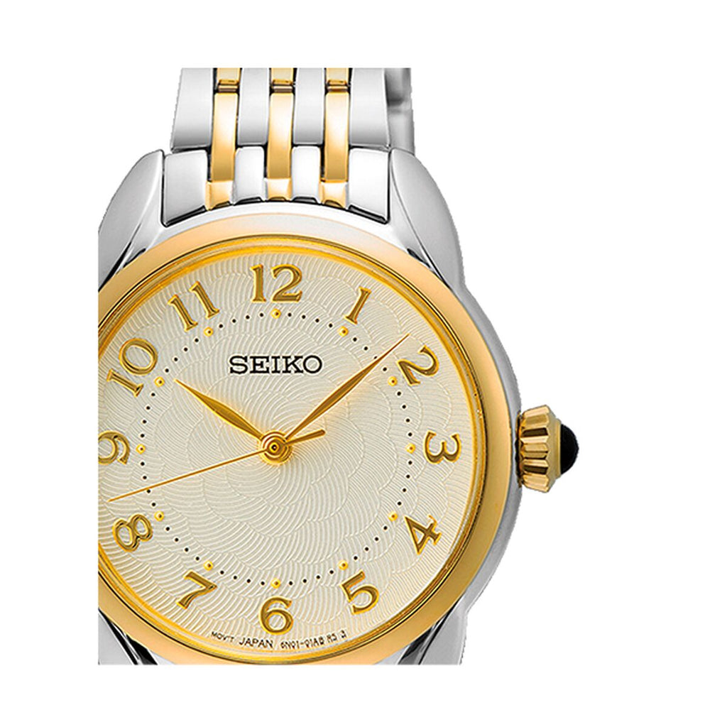 Reloj Seiko Classic de dos tonos para mujer