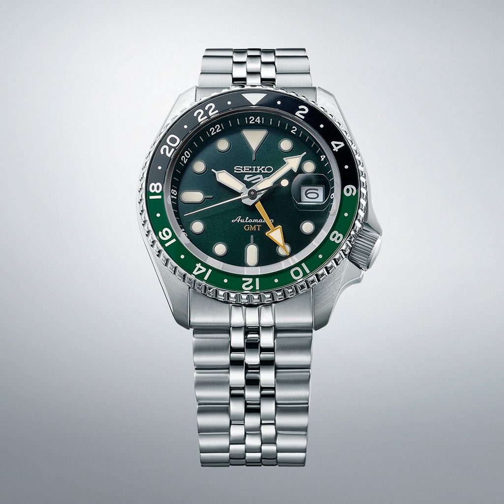 Seiko 5 Sports Green GMT